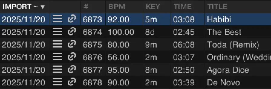 Traktor Collection 5 Tracks Example